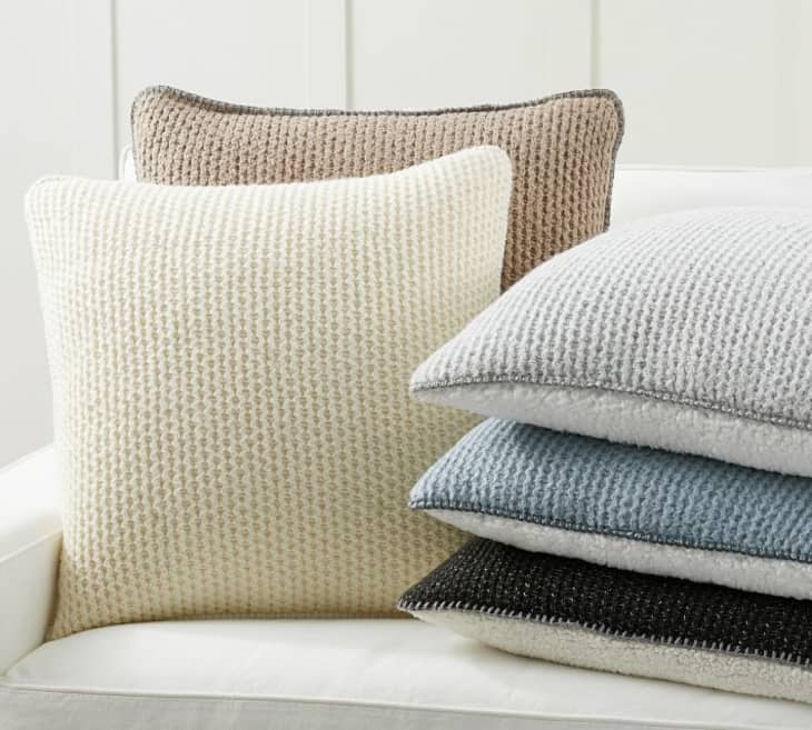 Product Image: Thermal Sherpa Back Knit Pillow Covers