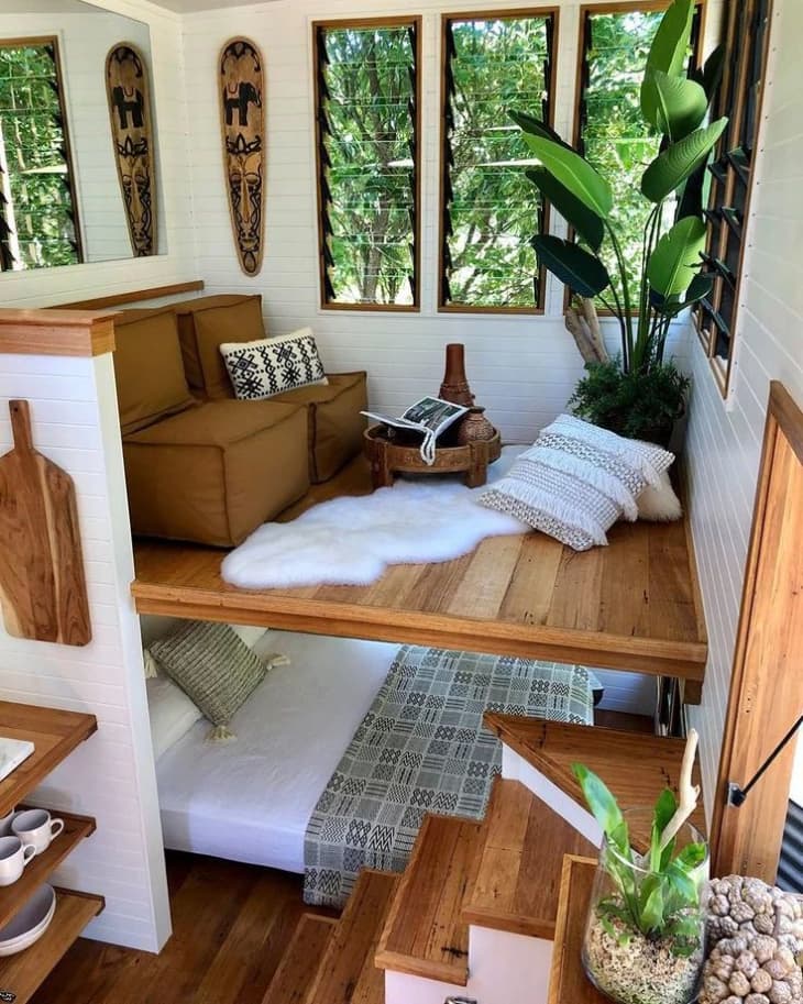 12 Inspiring Tiny House Interiors - How to Decorate a Tiny Home ...