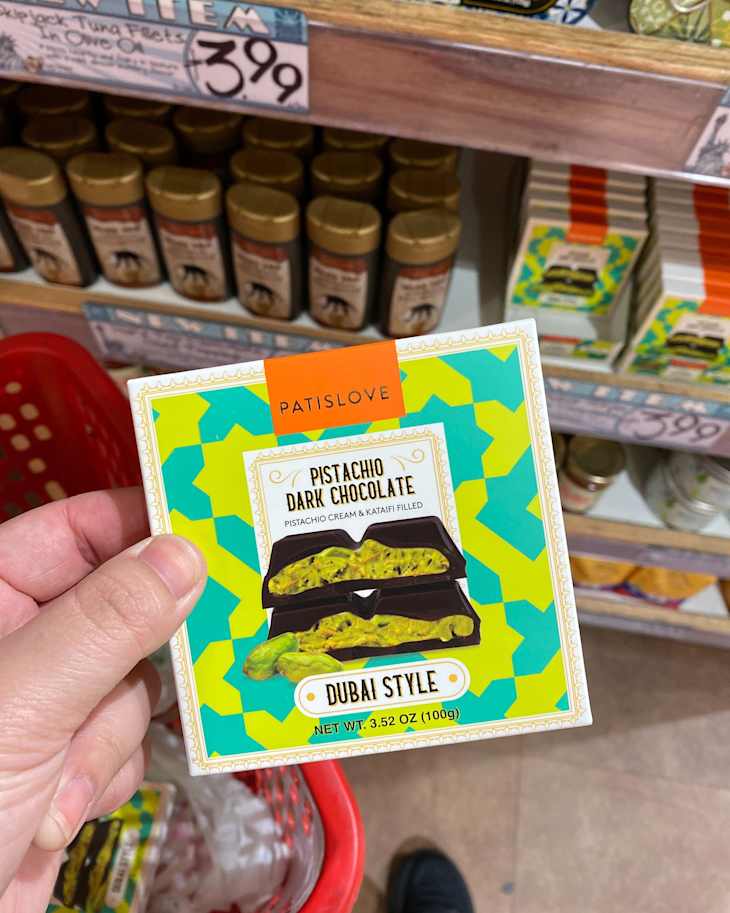 We Tried The Trader Joe’s $4 Dubai Chocolate Bar | The Kitchn
