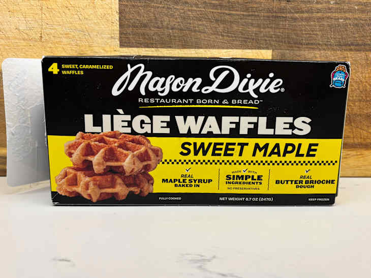 Mason Dixie Liège Sweet Maple Waffles