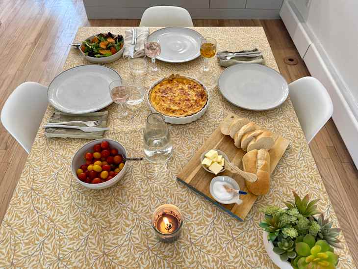 Swedish Oilcloths Are So Much Better Than Traditional Tablecloths