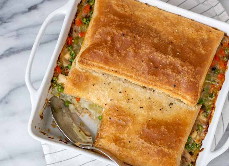I Tried Reese Witherspoon's Favorite Chicken Pot Pie Casserole