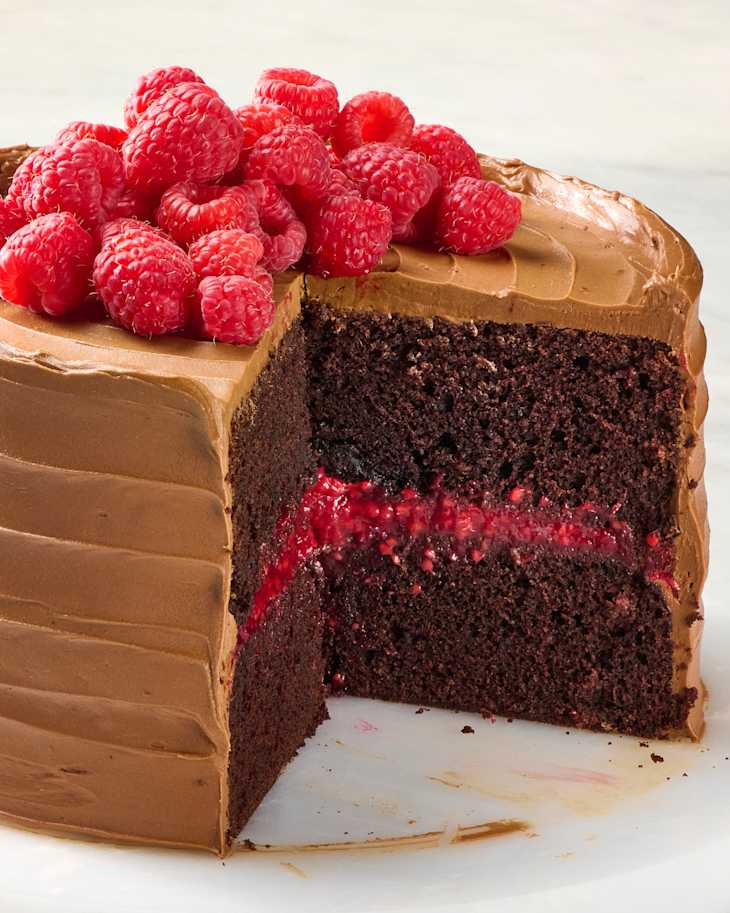 Chocolate Raspberry Cake Recipe (Deeply Chocolatey!) | The Kitchn