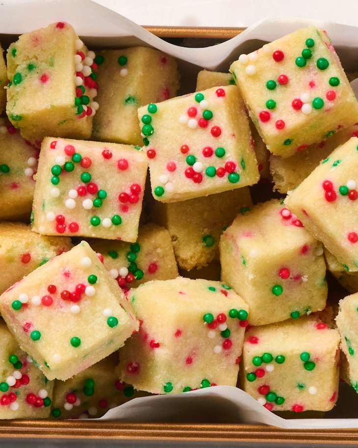 Holiday Shortbread Bites Recipe | The Kitchn