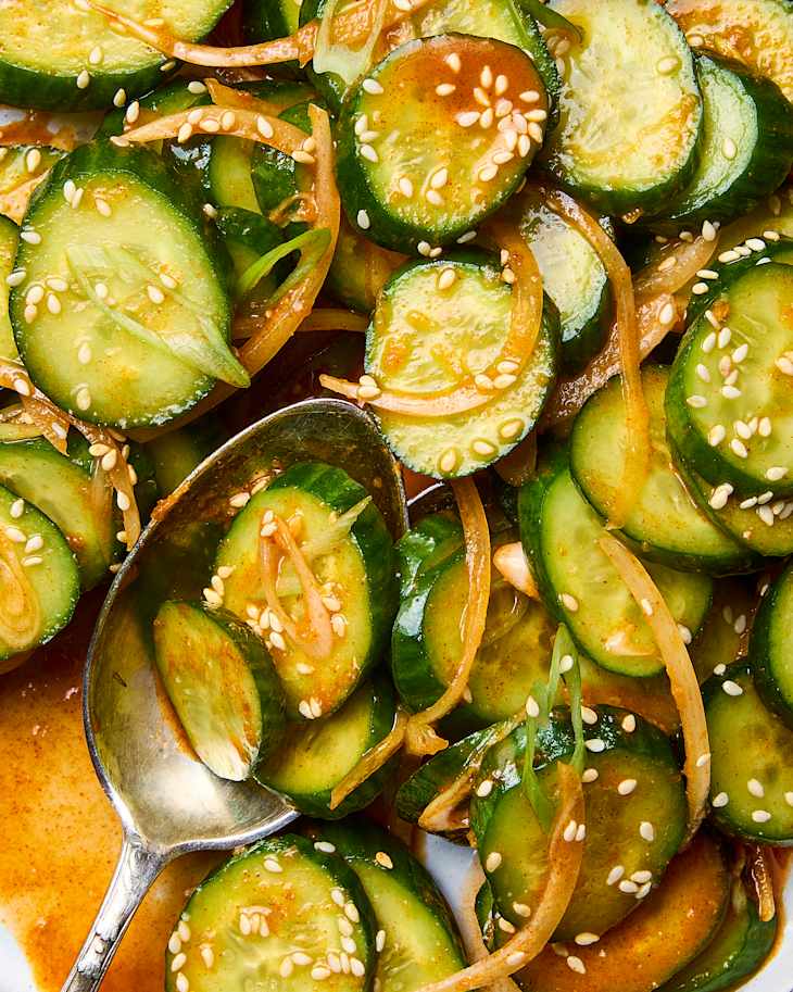cucumber salad dressings with Dill Vinaigrette Easy Cucumber Salad