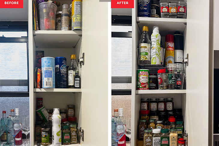The 3 Organizers That Instantly Decluttered My Chaotic Spice Cabinet ...