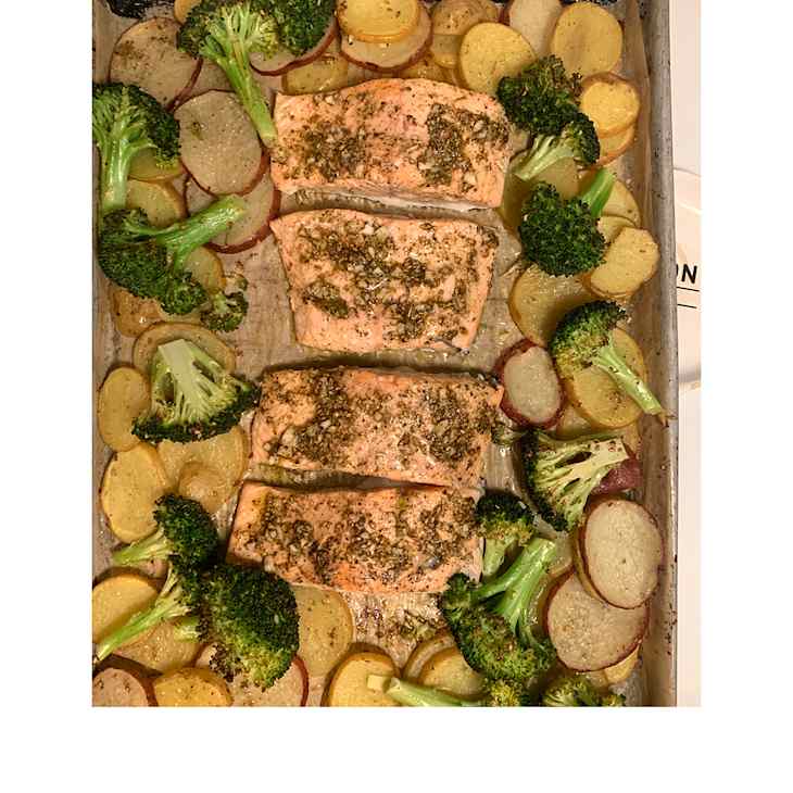 Lemon Za'atar Salmon Recipe | The Kitchn