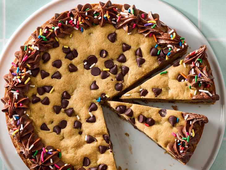 Chocolate Chip Cookie Cake Recipe | The Kitchn