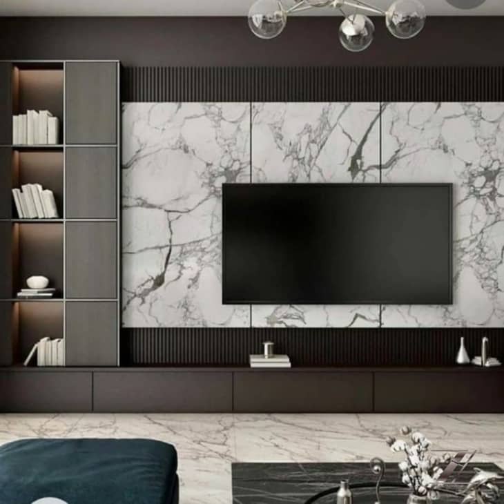 30 Best Tv Wall Ideas - How To Arrange A Wall With A Tv | Apartment Therapy