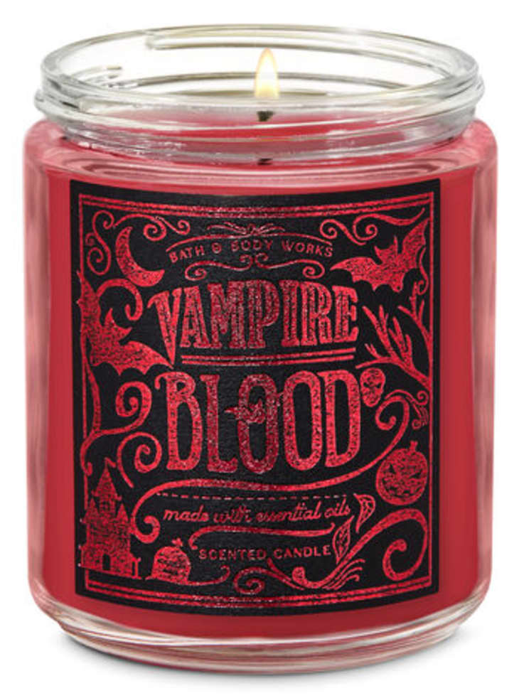 bath and body works halloween candles