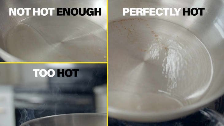 How To Really Tell If Your Pan Is Hot Enough To Start Cooking