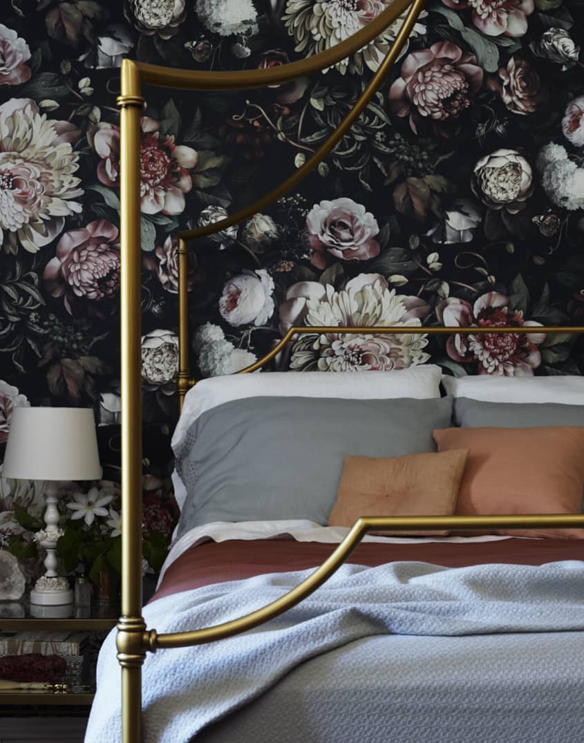 Not For Shrinking Violets: Where to Buy Big, Beautiful, Dramatic Floral  Wallpapers | Apartment Therapy