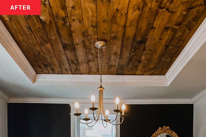 Turning a Dropped Ceiling into a 100-Year-Old Dining Room Star