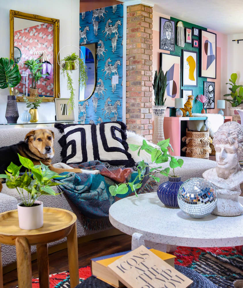 Colorfully Dramatic Maximalism Texas House Photos | Apartment Therapy
