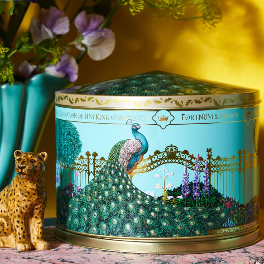 Fortnum's Musical Coronation Biscuit Tin.