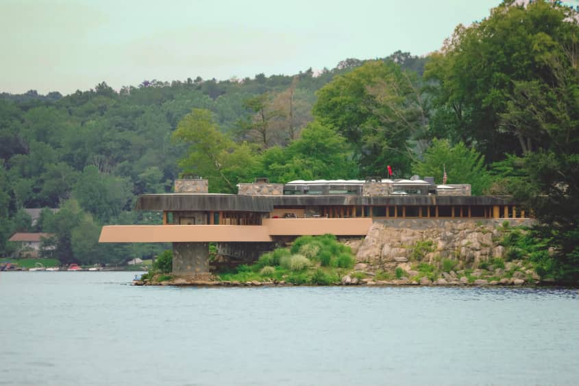 This Heart Shaped Island Comes with a Frank Lloyd Wright House ...