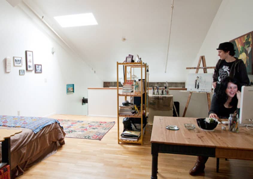 Heidi & David’s Downtown Portland Loft Apartment Therapy