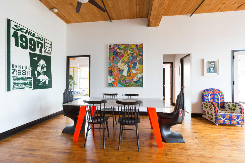 Aelfie Rug Company Founder Brooklyn Loft Tour Apartment Therapy