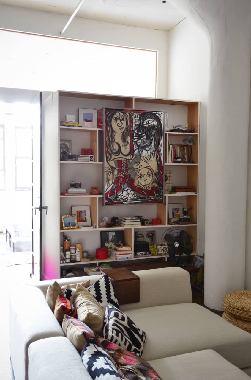 House Tour: An Artist's Industrial Modern NYC Loft | Apartment Therapy