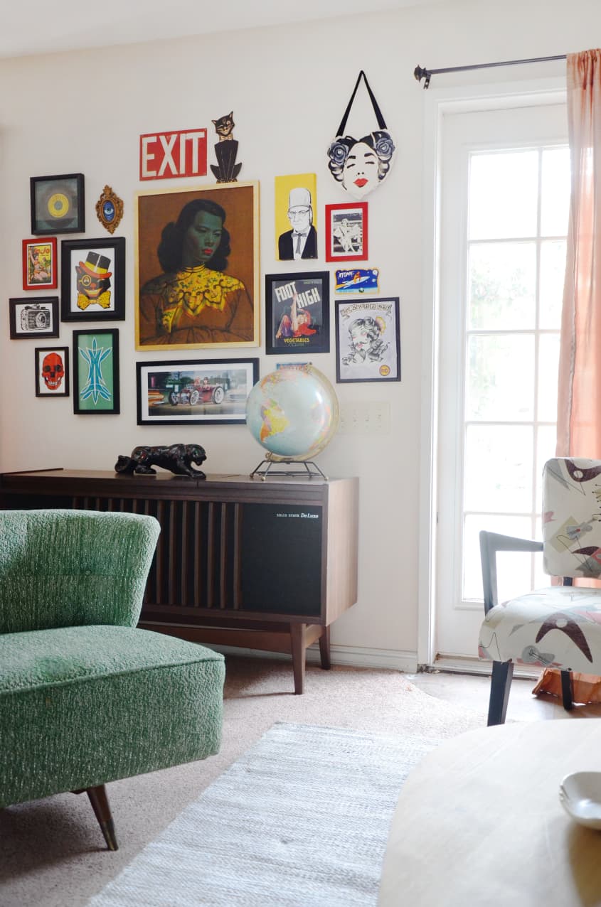 House Tour: A Maximalist Rental Full of Vintage Toys | Apartment Therapy
