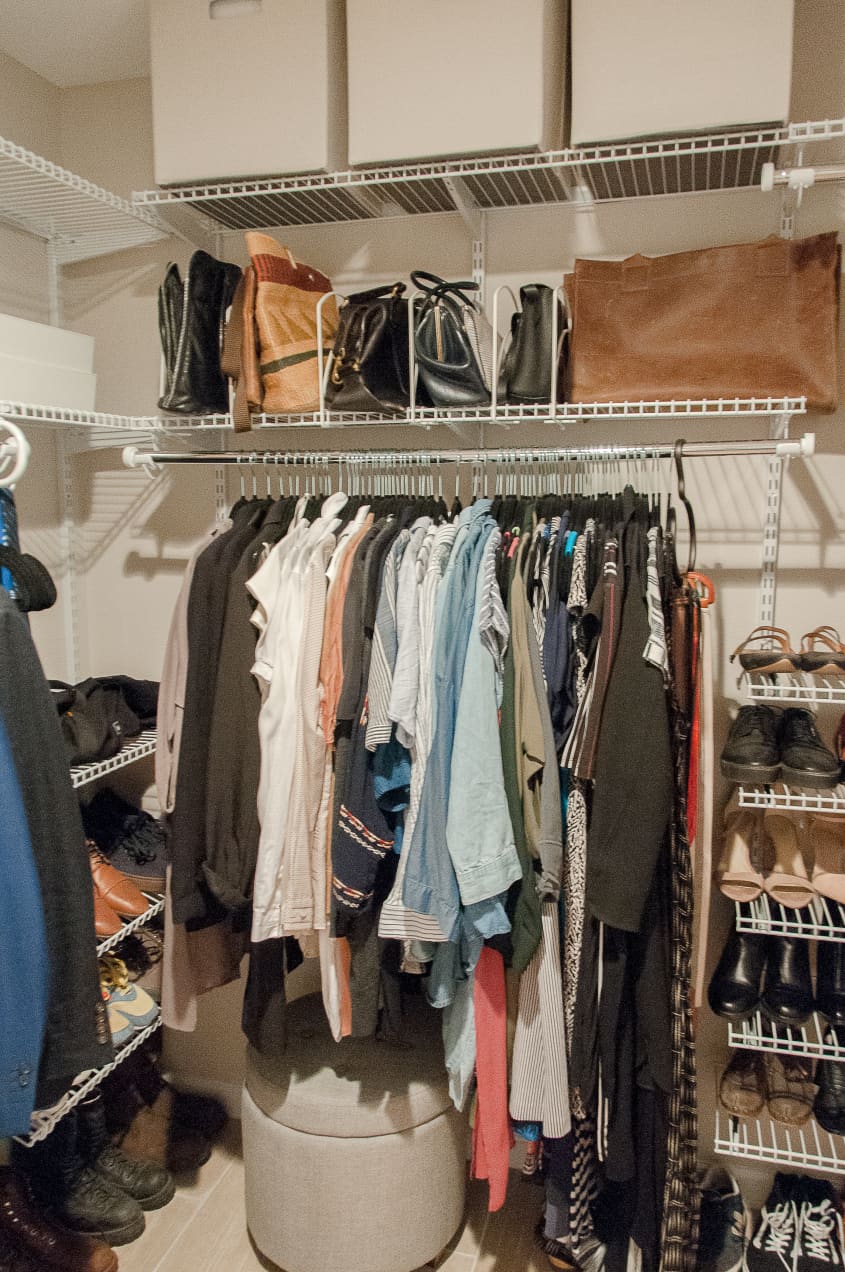 Before & After A Walkin Closet Gets a Makeover Apartment Therapy