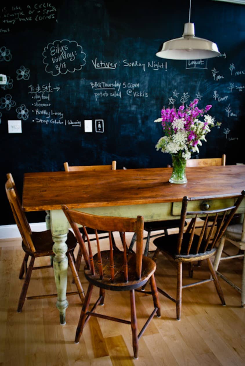 Modern French Bistro Style 19 Chalkboards in the Kitchen The Kitchn