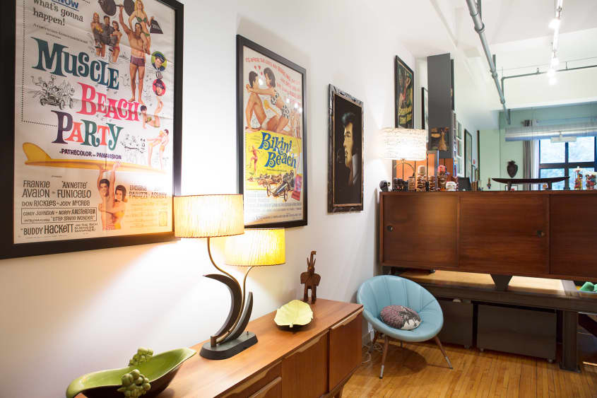 Celeste & David’s Modern Pin-up Pad | Apartment Therapy