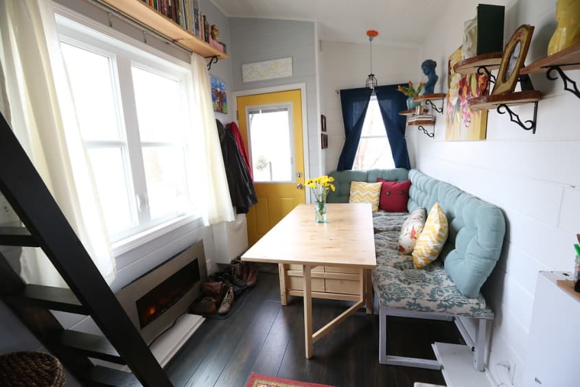 Meet Lil Blue, The Tiny House Parked on a Farm in Iowa | Apartment Therapy