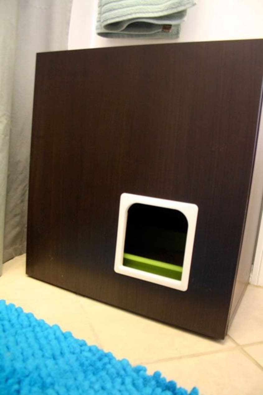 Diy litter hotsell box privacy screen