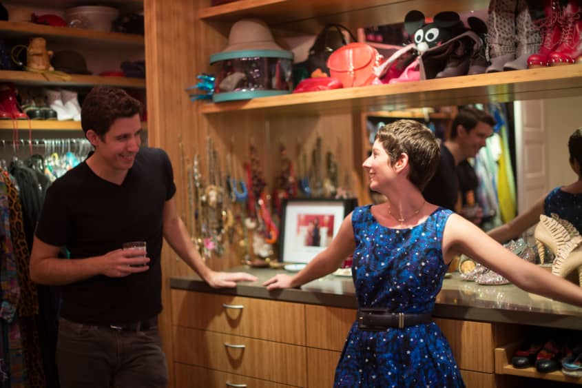 A Closet Tour of ModCloth's Founder | Apartment Therapy