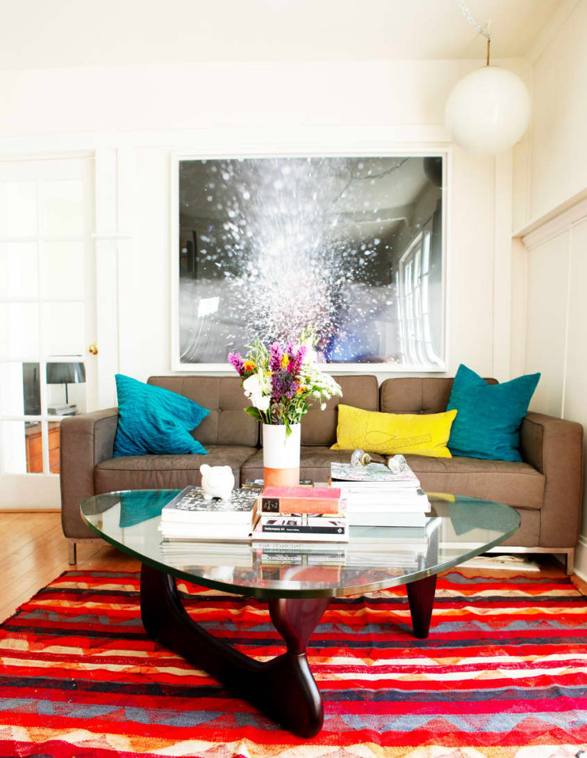 Genevieve and Maxwell’s Mid Century Perch Apartment Therapy