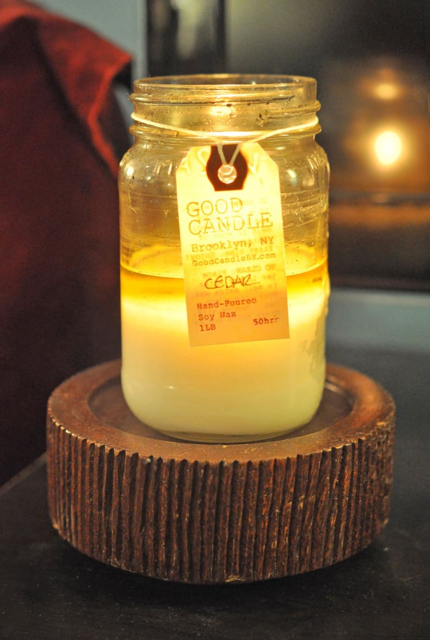 Laura Lee’s Bright & Playful Basement Studio Apartment Therapy