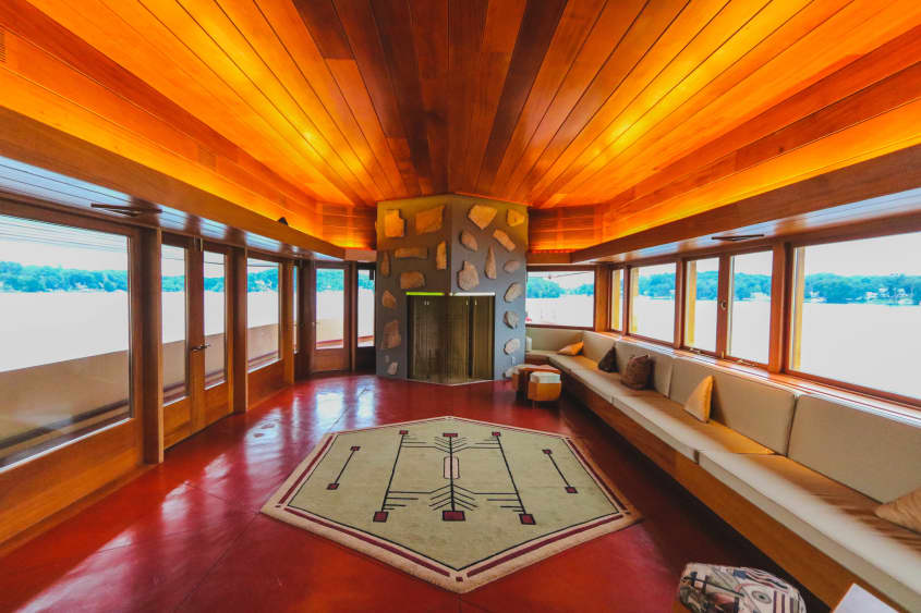 This Heart Shaped Island Comes with a Frank Lloyd Wright House ...