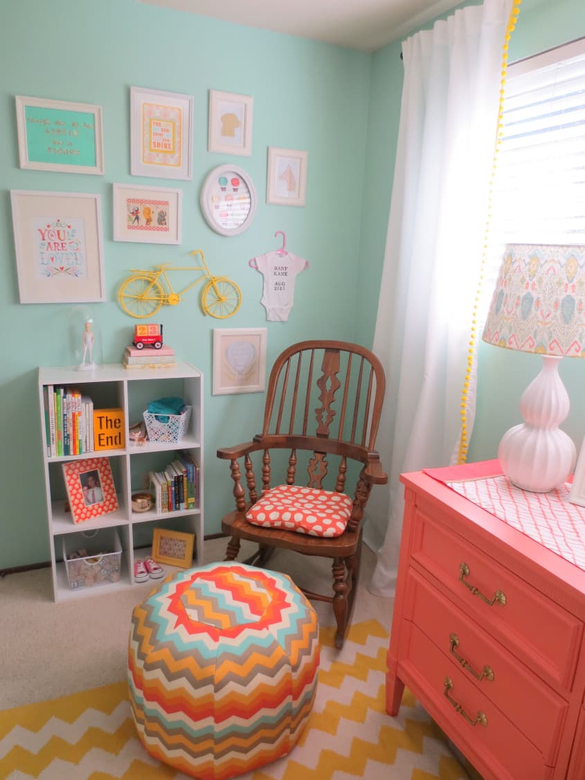 Colorful baby clearance room