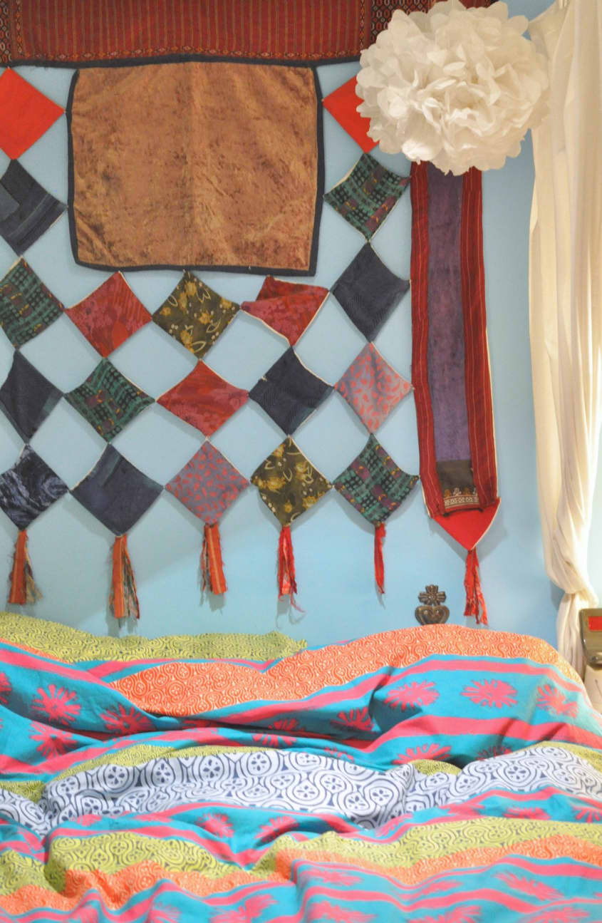 Laura Lee’s Bright & Playful Basement Studio Apartment Therapy