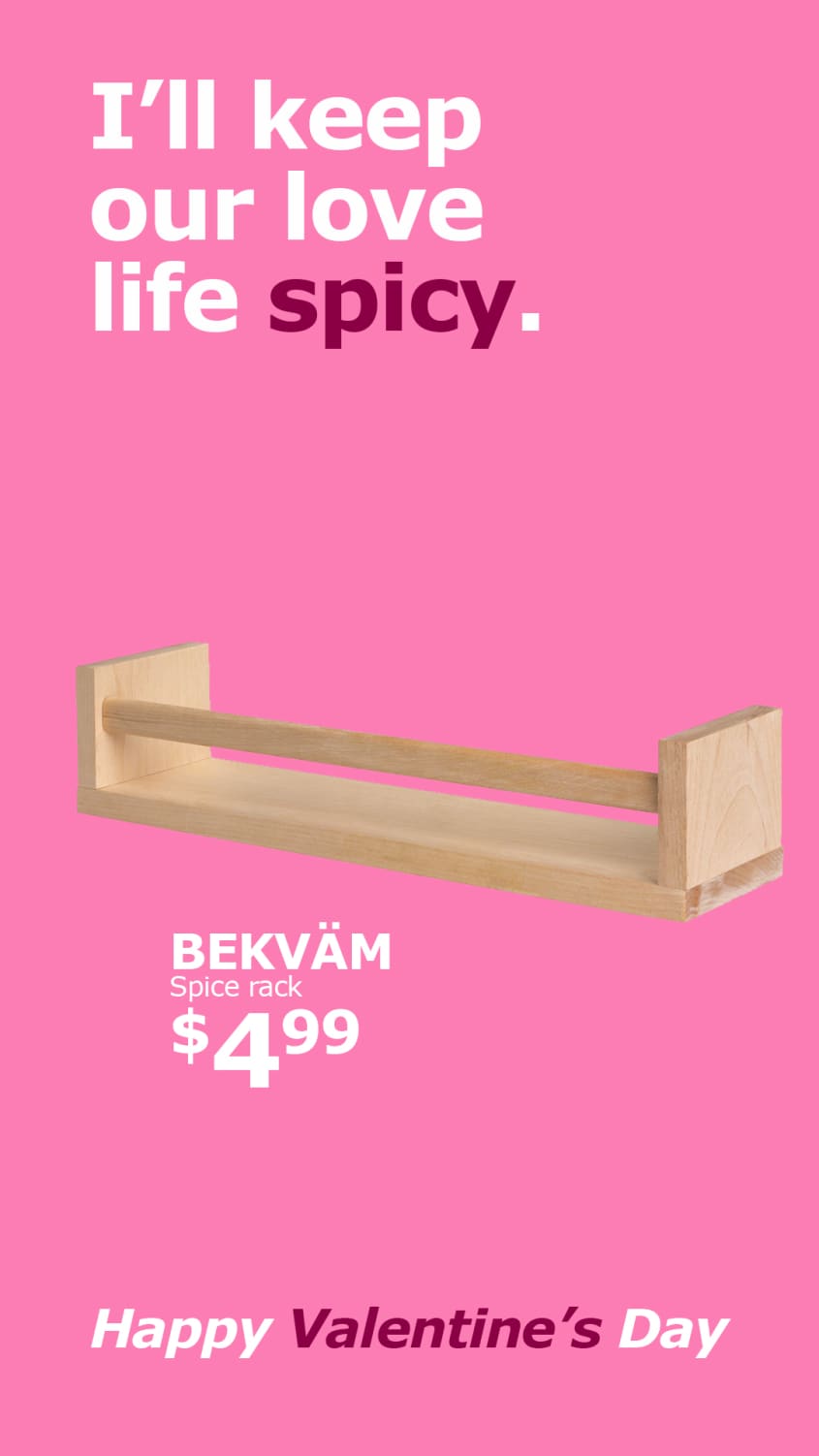 IKEA Valentine's Day Instagram Cards Etsy Apartment Therapy