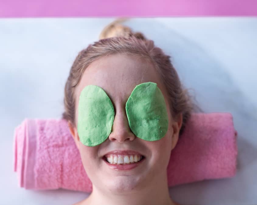 How To Make Eye Masks from Cucumber & Coconut Oil The Kitchn