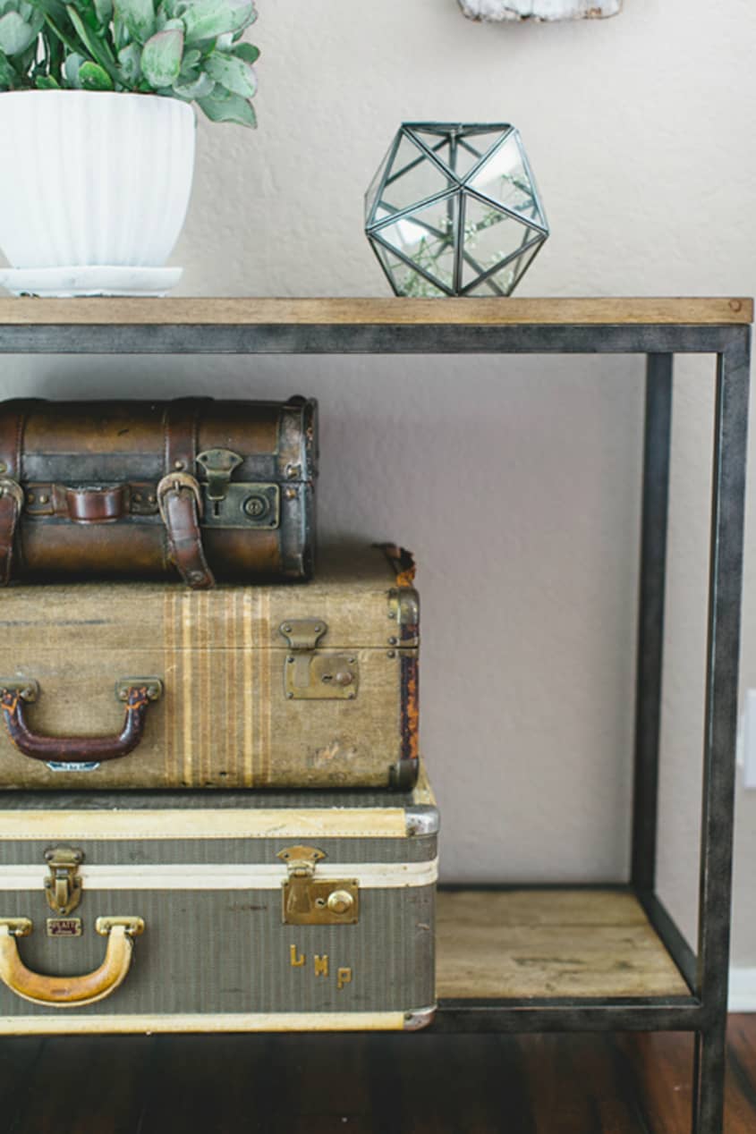 Clever Ways To Store (and Use) Your Luggage at Home Apartment Therapy