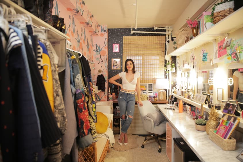 Mean Girls Star Tiny Dressing Room Makeover Photos | Apartment Therapy