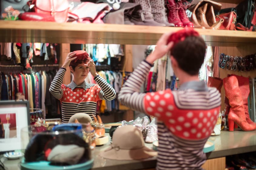 A Closet Tour of ModCloth's Founder | Apartment Therapy