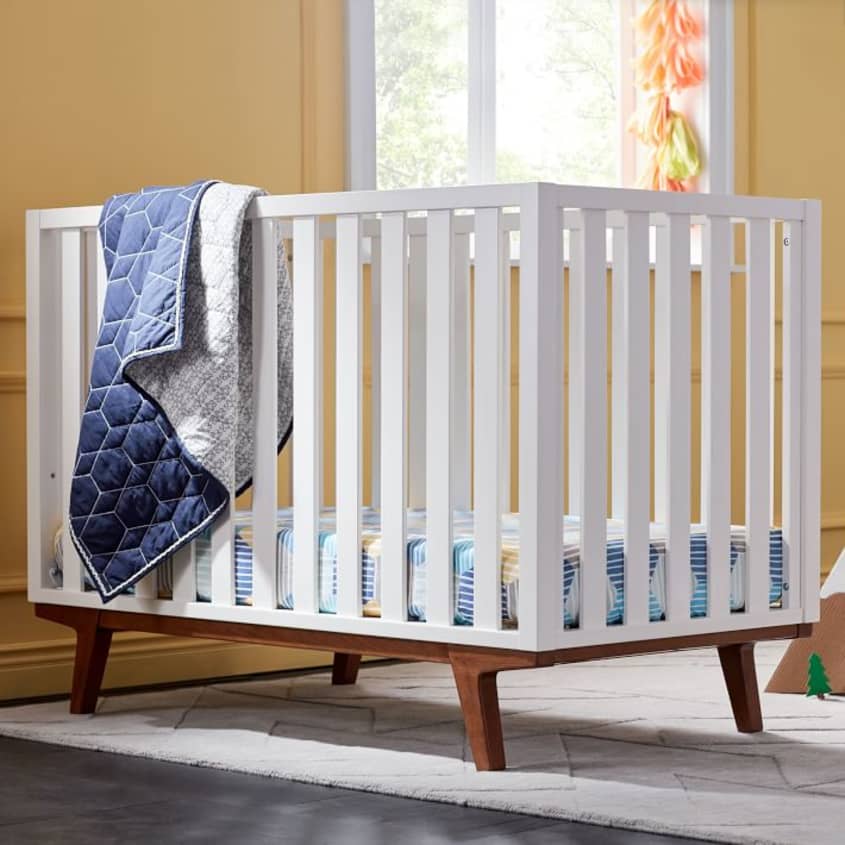 West elm modern store crib