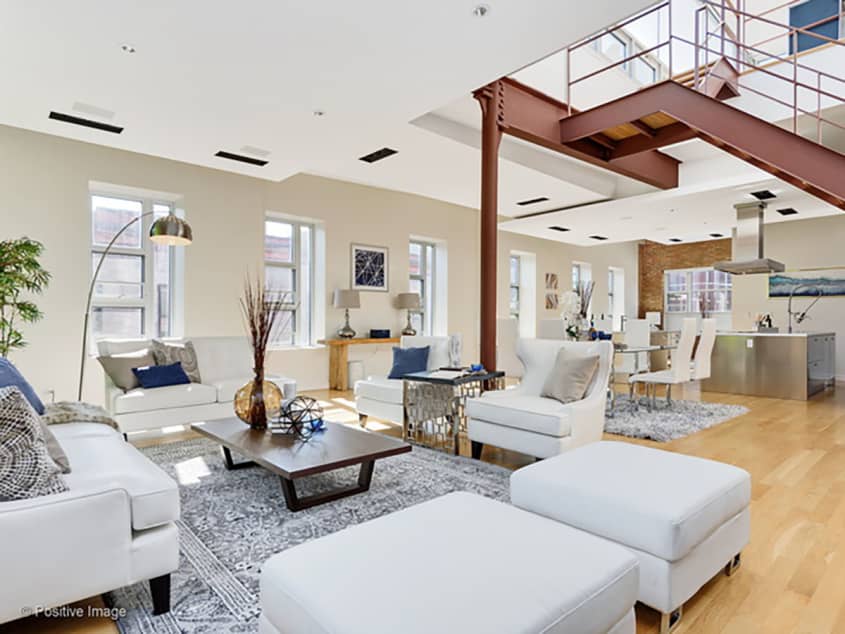 Modern Industrial Loft Chicago Real Estate Listing | Apartment Therapy