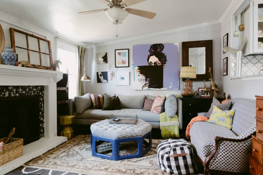 House Tour: A DIY Renovated Vintage Eclectic Home | Apartment Therapy