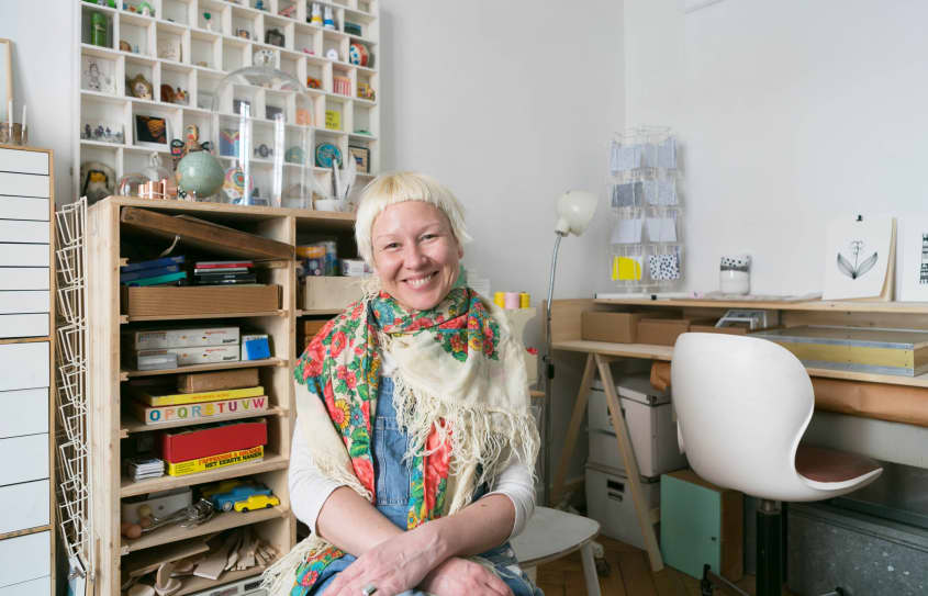 House Tour Nana & Pat's ArtFilled International Home Apartment Therapy