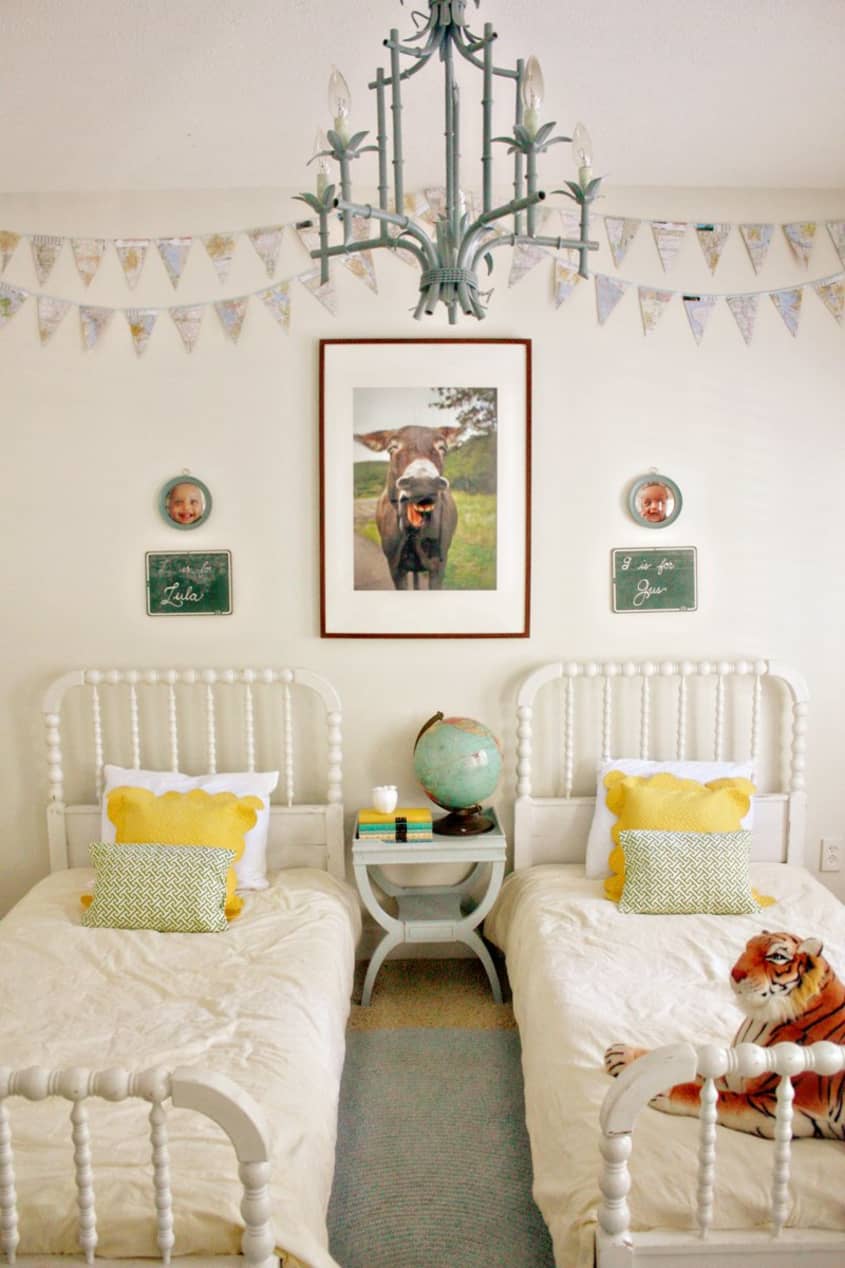 Shared Kids Rooms: Making a Multiple Bed Layout Work | Apartment Therapy