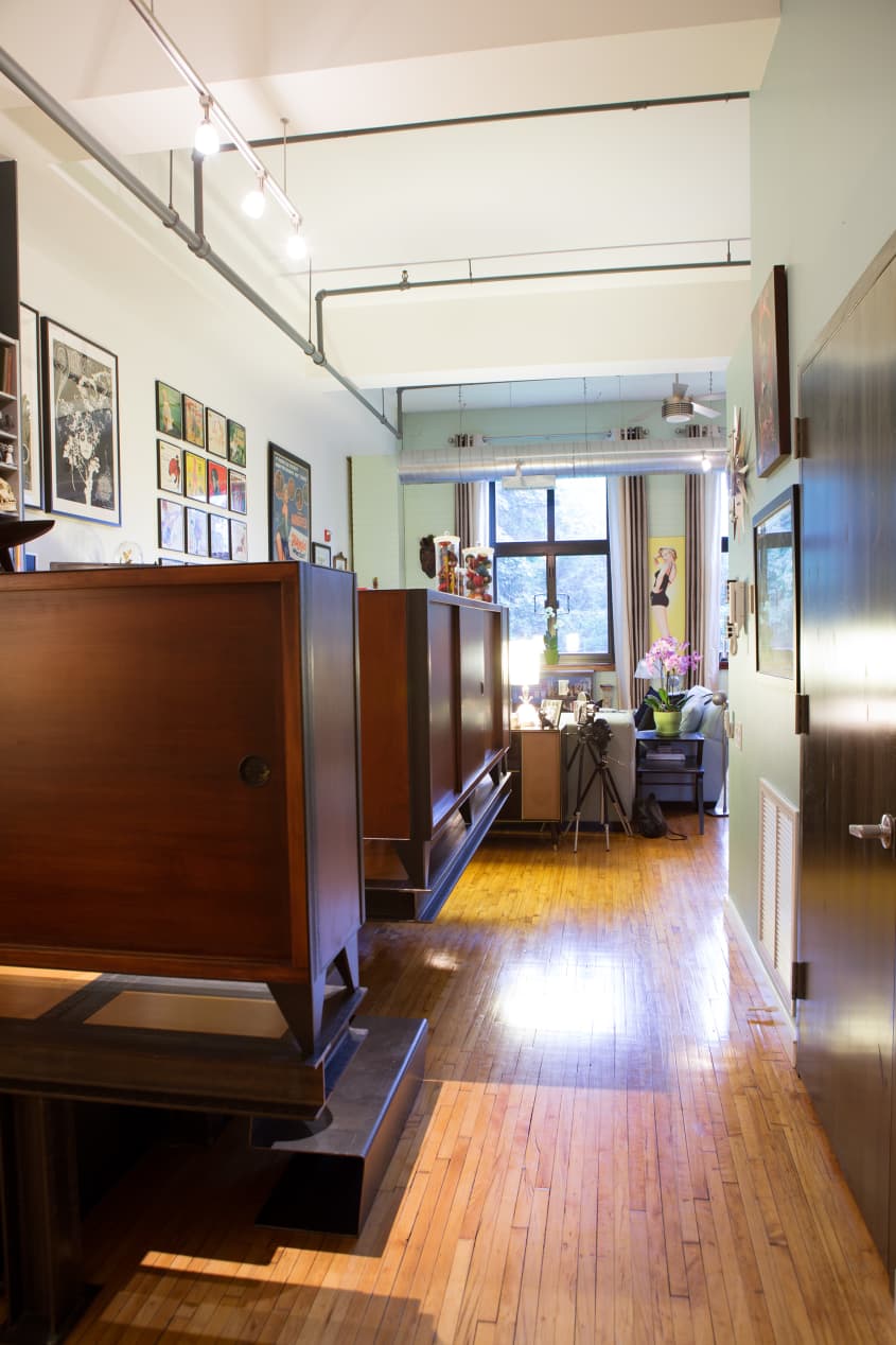Celeste & David’s Modern Pin-up Pad | Apartment Therapy