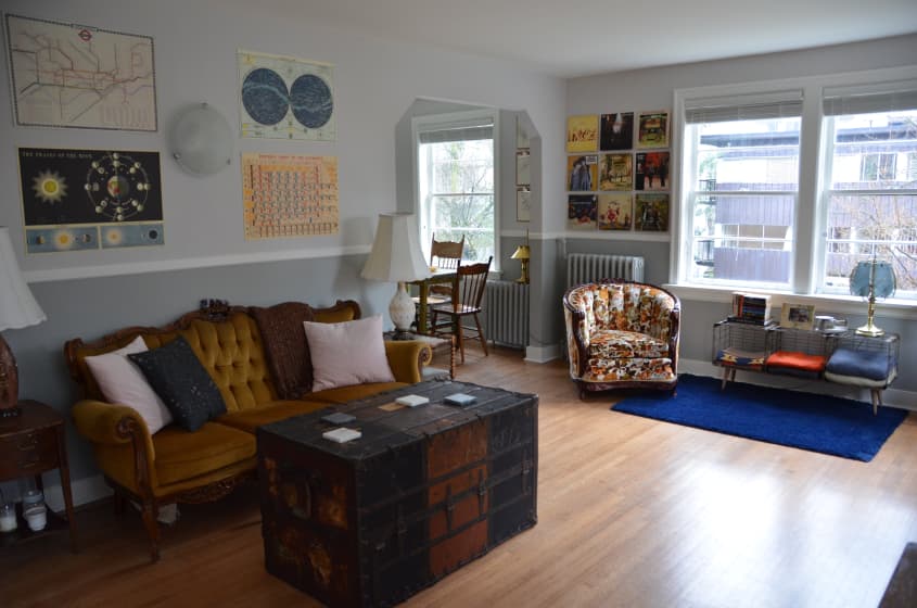 A Vancouver Apartment Full of Thrifted and Craigslist Finds Apartment