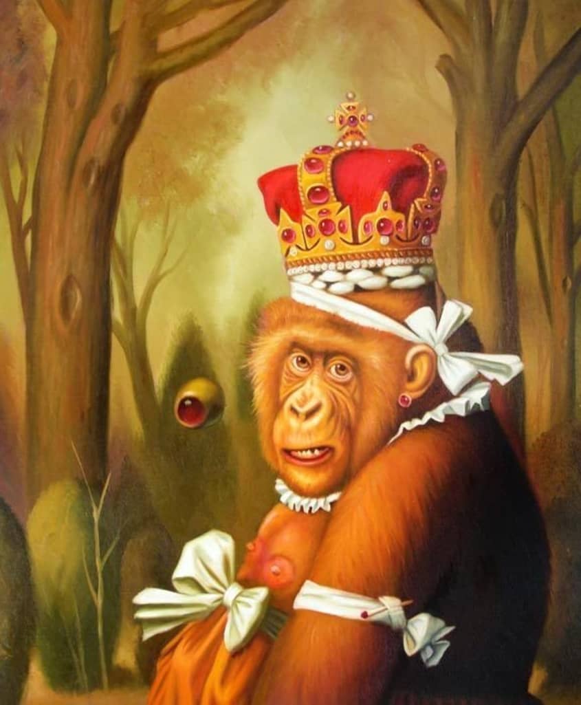 Art to Make You Laugh: Primo Primates | Apartment Therapy