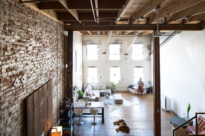 House Tour: A Bold, Brick Loft in Downtown LA | Apartment Therapy