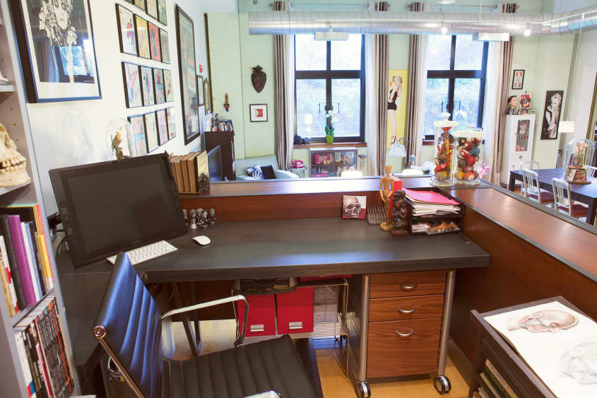 Celeste & David’s Modern Pin-up Pad | Apartment Therapy